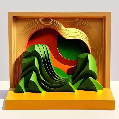 3D model Howard Hodgkin (STL)